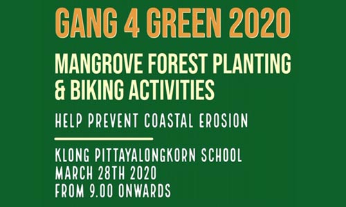 GANG 4 GREEN 2020 MANGROVE FOREST PLANTING&BIKIN ACTIVITIES